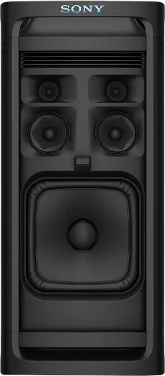 Sony SRS-ULT900DC ULT Tower 9 Portable Party Speaker, Bluetooth 5.3, 25h Battery, ULT POWER SOUND, LED Lighting, Black, 91cm Height