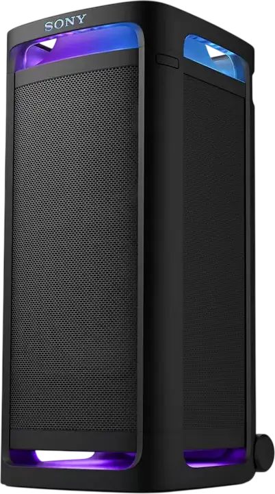 Sony SRS-ULT900DC ULT Tower 9 Portable Party Speaker, Bluetooth 5.3, 25h Battery, ULT POWER SOUND, LED Lighting, Black, 91cm Height
