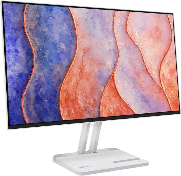 Monitor Lenovo L24-4C 23.8 inch IPS FHD, 1920x1080, 144Hz, 1ms, AMD FreeSync, Design 4-Side Frameless, Difuzoare Integrate, Cloud Grey