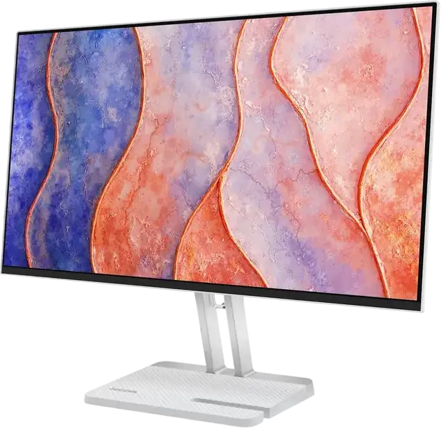 Monitor Lenovo L24-4C 23.8 inch IPS FHD, 1920x1080, 144Hz, 1ms, AMD FreeSync, Design 4-Side Frameless, Difuzoare Integrate, Cloud Grey