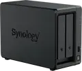 Synology DS725+ NAS DiskStation cu 2 bay-uri, AMD Ryzen R1600 2-Core 3.1GHz, 4GB RAM DDR4 ECC, 2 sloturi M.2 NVMe, Port 2.5GbE, Negru