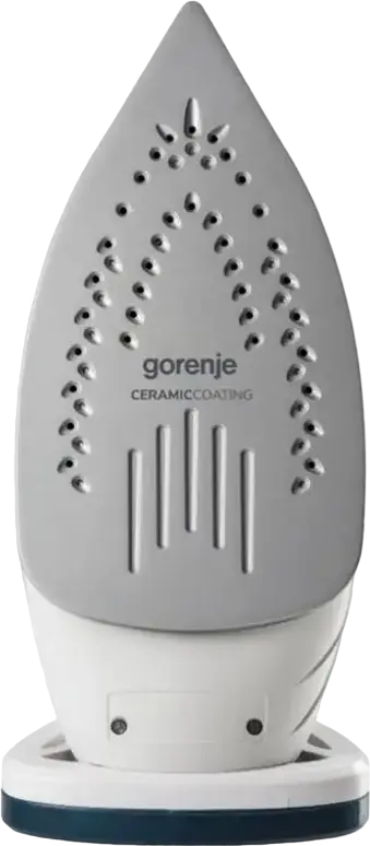 Fier de calcat cu abur Gorenje SteamCarePro SIH2600BLC, 2600W, Talpa Metaloceramic, Rezervor 350ml, Abur Vertical, Anti-picurare, Anti-calc, AutoOff, Albastru