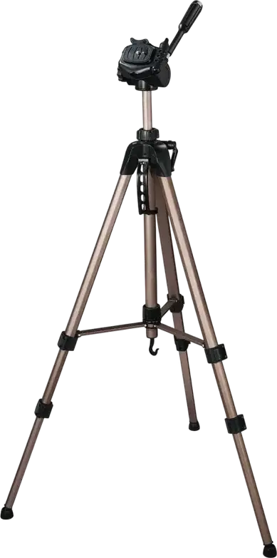 Штатив Hama Star 63 с 3-позиционной панорамной головкой, алюминий и ABS-пластик, макс. высота 166 см, нагрузка 4 кг, с крюком центральной колонны, бежевый