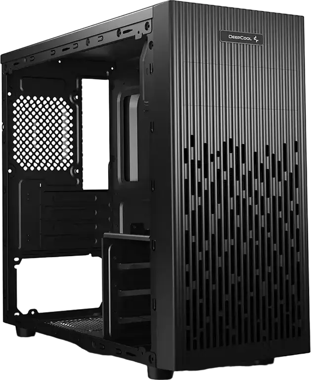 Корпус для ПК Deepcool MATREXX 30 SI Mini-Tower, черный, Micro ATX, Mini-ITX, сталь SPCC, 1 вентилятор 120мм сзади, 1x USB 3.0, 405.8x193x378.2мм
