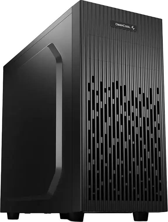 Корпус для ПК Deepcool MATREXX 30 SI Mini-Tower, черный, Micro ATX, Mini-ITX, сталь SPCC, 1 вентилятор 120мм сзади, 1x USB 3.0, 405.8x193x378.2мм