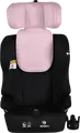 Moni Security Car Seat Group 1/2/3, Isofix, 9-36 kg, 76-150 cm, I-Size Certified, 5-Point Harness, with Bunny Plush Toy, Pillow and Cup Holder