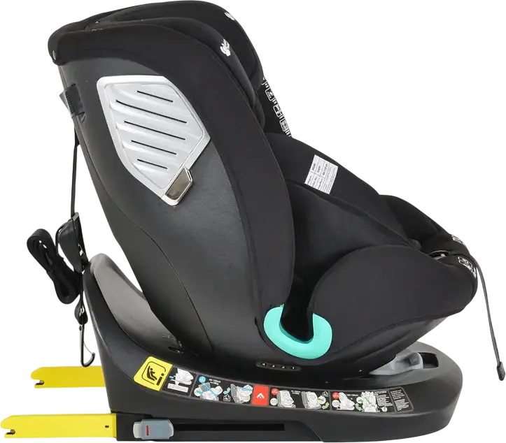 Moni Serengeti 360 Rotating Car Seat, i-Size, Group 0+/1/2/3, 0-36 kg, 40-150 cm, Isofix with Support Leg, 5-Point Safety Belt, Head Protect System