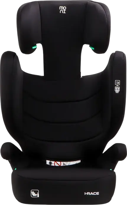 Moni i-Race Child Car Seat Group 3, R129 i-Size, Isofix, Forward-Facing, Convertible to Booster, Adjustable Headrest, 100-150 cm, 22-36 kg
