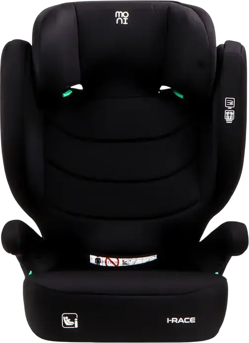 Moni i-Race Child Car Seat Group 3, R129 i-Size, Isofix, Forward-Facing, Convertible to Booster, Adjustable Headrest, 100-150 cm, 22-36 kg