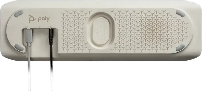 Poly Sync 60 Conference Speaker, Bluetooth 5.1 and USB, 6-Microphone Array, Full-Duplex Audio, 20h Battery, Microsoft Teams and Zoom Certified