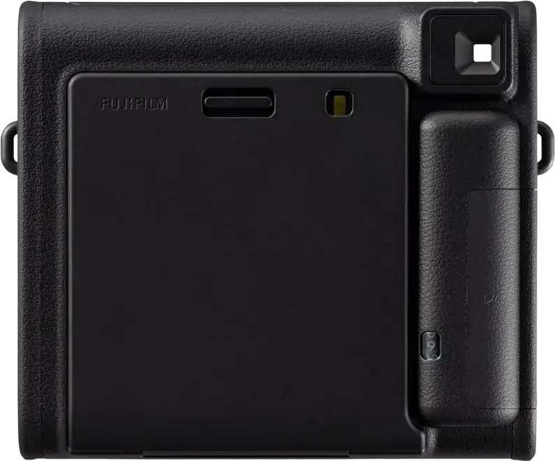 Camera Instant Fujifilm Instax Square SQ40, Negru, Expunere Automata, Oglinda pentru Selfie, Bliț Integrat, Obiectiv 2.8mm, Format Film Instax Square