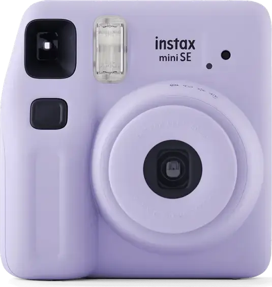 Camera Instant Fujifilm Instax Mini SE, Violet, Control Manual al Expunerii, Bliț cu Declanșare Constantă, Raza Blițului 0.6m-22m, Format Print 86x54mm