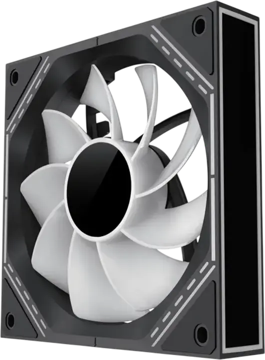 Kit Ventilator Geamana Gamemax FN12A-S3I ARGB, Negru, 120mm PWM cu Rulment Hidraulic, 800-1600 RPM, 49.54 CFM, Infinity Mirror, 3 bucati, Compatibil Aura Sync