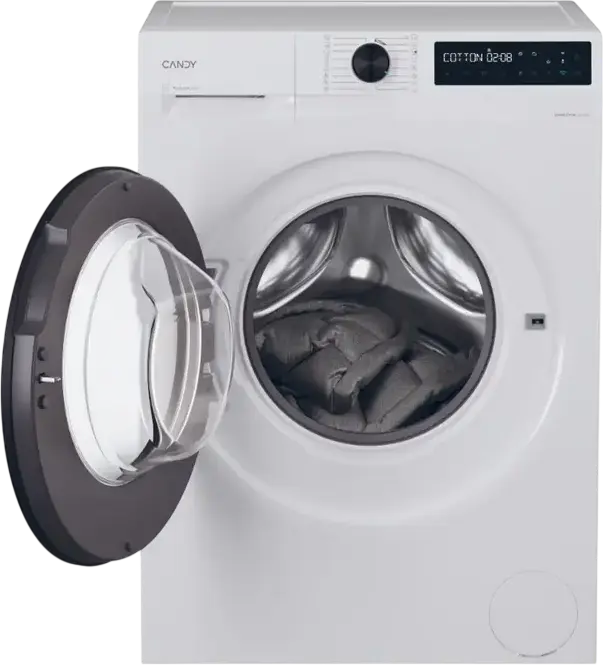 Стиральная машина Candy BR 48B6-S ProWash 500 с фронтальной загрузкой, 8кг, 1400об/мин, класс энергопотребления A, инверторный двигатель, пар, WiFi hOn