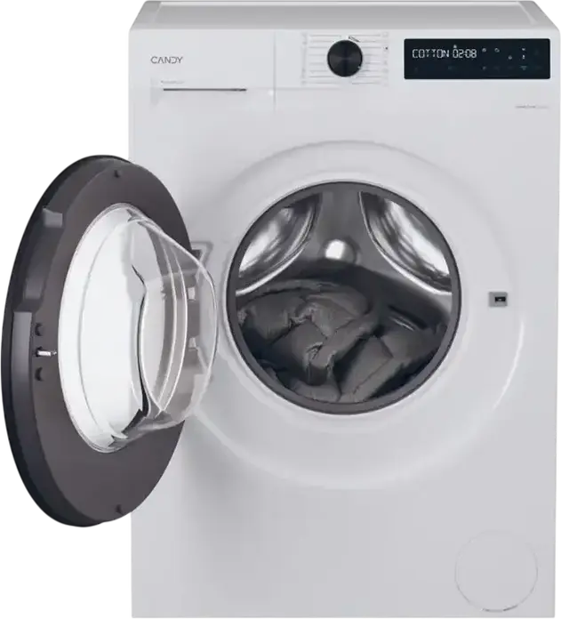Стиральная машина Candy BR 48B6-S ProWash 500 с фронтальной загрузкой, 8кг, 1400об/мин, класс энергопотребления A, инверторный двигатель, пар, WiFi hOn