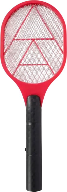 Cellularline Striker Racker Electric Mosquito Killer Swatter, PESTO GUARD, 3 Layer Metal Mesh, 5200 mAh Battery, Red, 480 x 160 x 50 mm