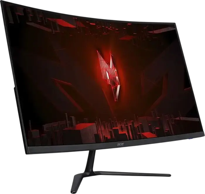 Acer Nitro ED320QUS3BMIIPX 31.5 inch Curved Gaming Monitor, WQHD 2560x1440, 180Hz, 1ms, VA Panel, 1500R, HDR10, AMD FreeSync, Black