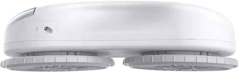 Робот для мытья окон HUTT DDC55 Pro, мощность всасывания 5400Па, интеллектуальное импульсное распыление воды, очистка краев Zero-Distance, ИБП, белый, полный набор аксессуаров