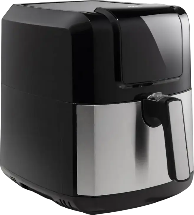 Frigitore cu aer Gorenje AF1700DB, 1700W, Bol Antiaderent 5L, Control Tactil Digital, Timer 60 min, Circulatie aer cald, Negru si Inox