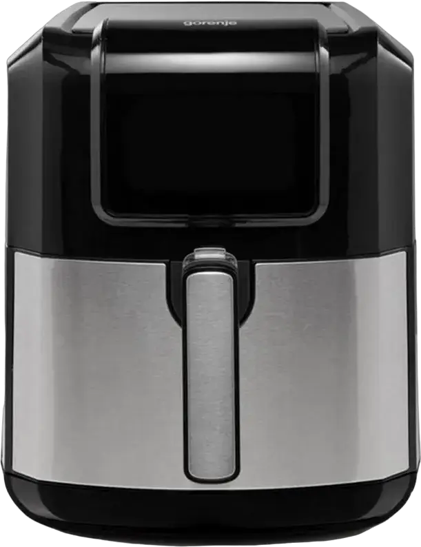Frigitore cu aer Gorenje AF1700DB, 1700W, Bol Antiaderent 5L, Control Tactil Digital, Timer 60 min, Circulatie aer cald, Negru si Inox