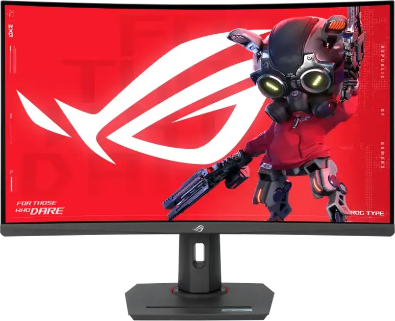 Monitor Gaming Curbat ASUS ROG Strix XG32WCMS 31.5 inch, WQHD 2560x1440, 280Hz, 1ms, Panou VA, 1500R, HDR10, Adaptive-Sync, HDMI 2.1, USB-C, Negru