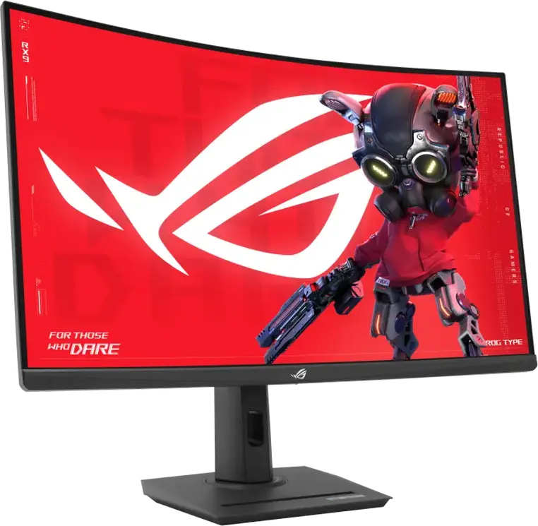 Monitor Gaming Curbat ASUS ROG Strix XG32WCMS 31.5 inch, WQHD 2560x1440, 280Hz, 1ms, Panou VA, 1500R, HDR10, Adaptive-Sync, HDMI 2.1, USB-C, Negru