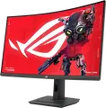 Monitor Gaming Curbat ASUS ROG Strix XG32WCMS 31.5 inch, WQHD 2560x1440, 280Hz, 1ms, Panou VA, 1500R, HDR10, Adaptive-Sync, HDMI 2.1, USB-C, Negru