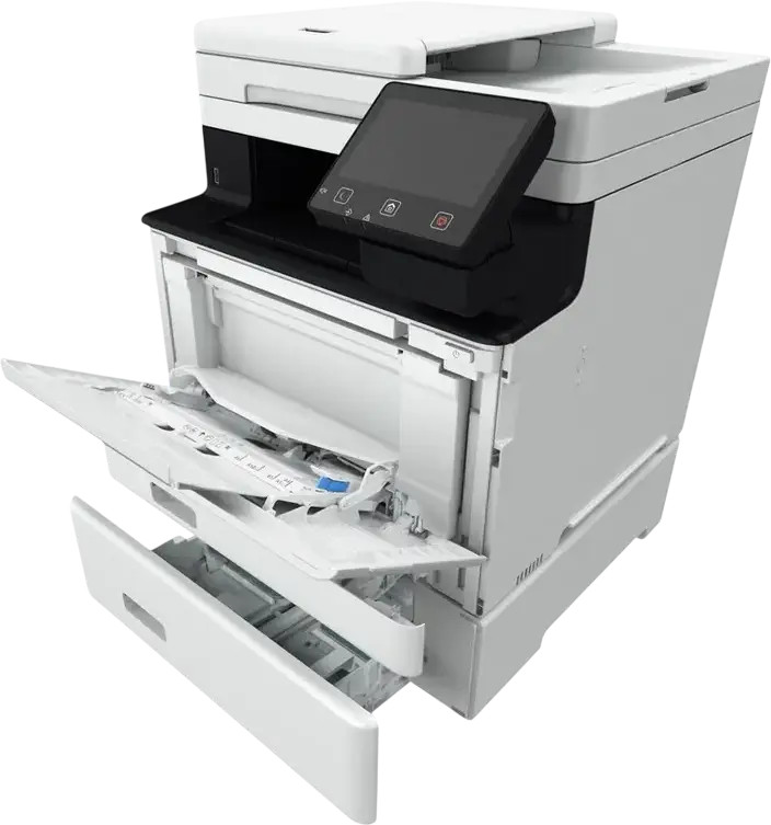 Canon i-SENSYS MF752Cdw II Color Laser Multifunction Printer, Print Copy Scan, 33ppm, 1200MHz, 1GB RAM, 4GB Storage, Duplex, Wireless, White
