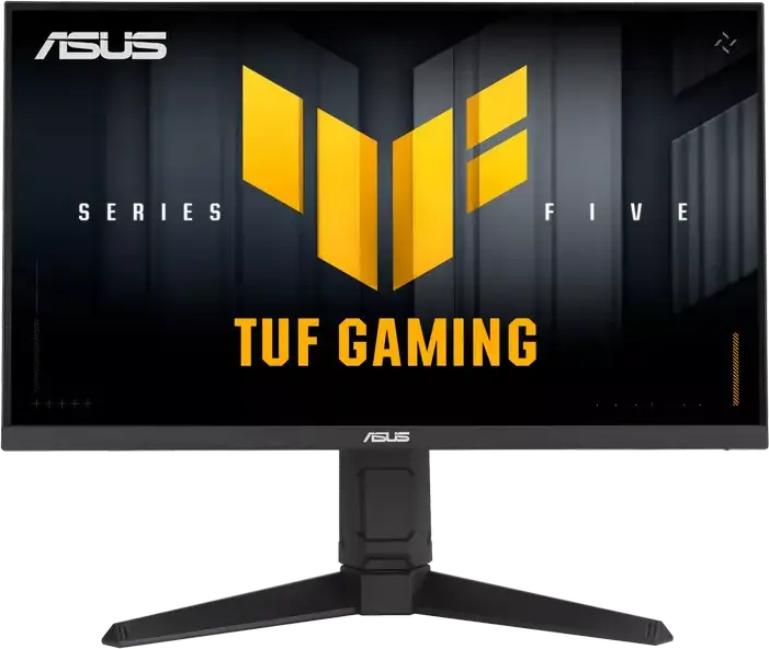 ASUS TUF Gaming VG259QL5A 24.5 inch Fast IPS Gaming Monitor, Full HD 1920x1080, 200Hz, 0.3ms MPRT, HDR10, G-SYNC Compatible, FreeSync Premium, Black