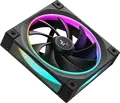 Set de 3 ventilatoare Deepcool FL12 SE ARGB, 120mm PWM cu rulment hidraulic, 400-1900 RPM, Negru, Inel Luminos Halo