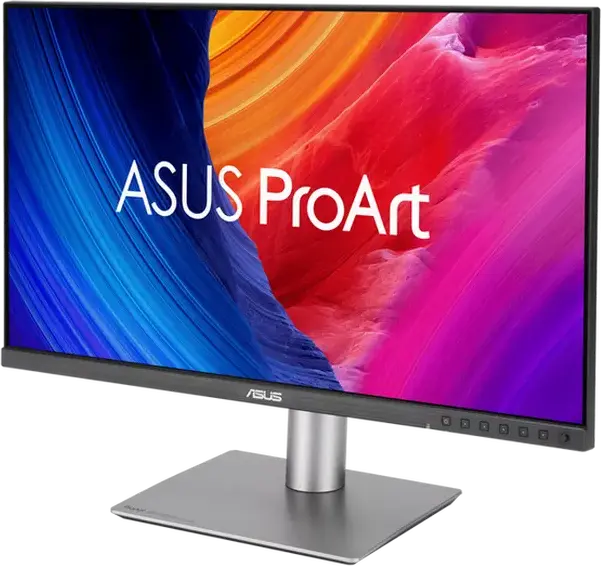 ASUS ProArt Display PA27JCV 27" 5K UHD (5120x2880) IPS Monitor, 10-bit Color, sRGB 100%, Adobe RGB 95%, HDR10, USB-C 96W PD, KVM Switch, Factory Calibrated