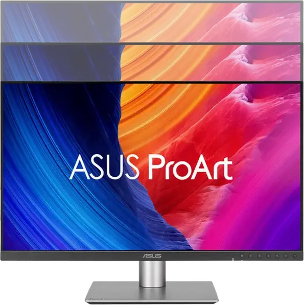 ASUS ProArt Display PA27JCV 27" 5K UHD (5120x2880) IPS Monitor, 10-bit Color, sRGB 100%, Adobe RGB 95%, HDR10, USB-C 96W PD, KVM Switch, Factory Calibrated