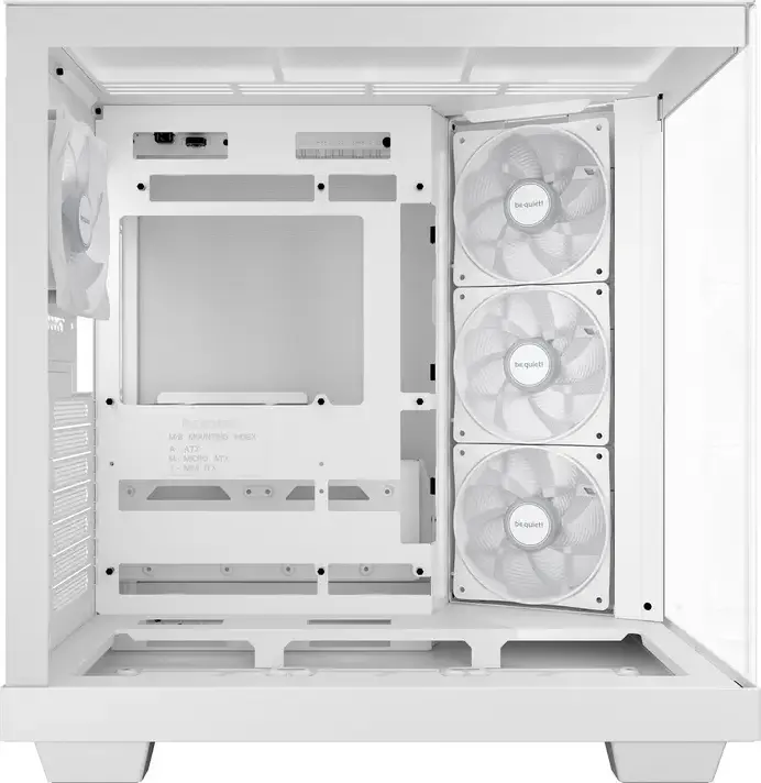 Корпус be quiet! Light Base 500 LX Midi-Tower, Белый, ATX/M-ATX/Mini-ITX, 4 вентилятора Light Wings LX 120мм PWM, ARGB-концентратор, стеклянные панели