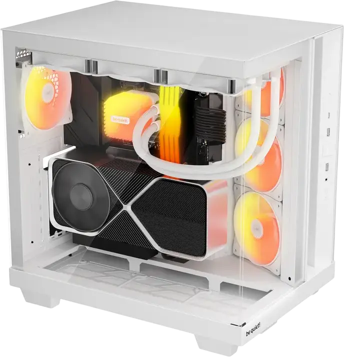 Корпус be quiet! Light Base 500 LX Midi-Tower, Белый, ATX/M-ATX/Mini-ITX, 4 вентилятора Light Wings LX 120мм PWM, ARGB-концентратор, стеклянные панели