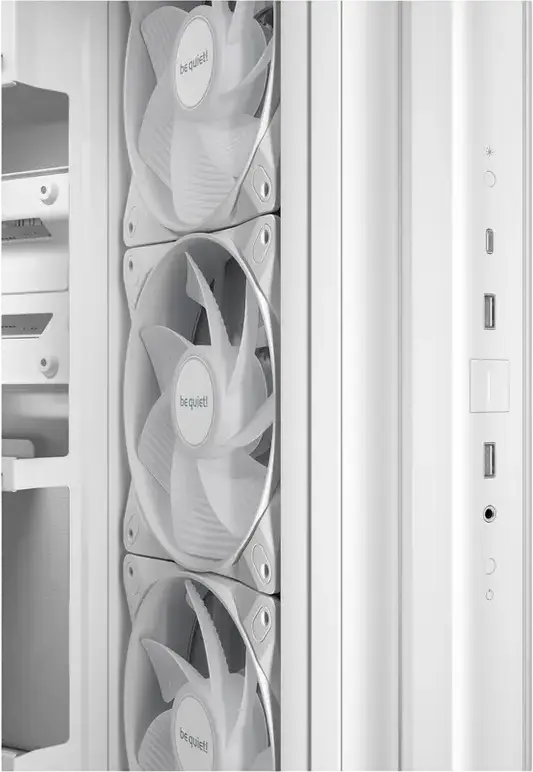 Корпус be quiet! Light Base 500 LX Midi-Tower, Белый, ATX/M-ATX/Mini-ITX, 4 вентилятора Light Wings LX 120мм PWM, ARGB-концентратор, стеклянные панели