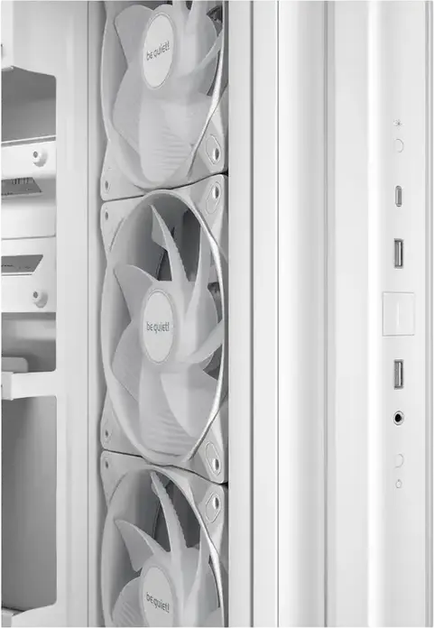 Корпус be quiet! Light Base 500 LX Midi-Tower, Белый, ATX/M-ATX/Mini-ITX, 4 вентилятора Light Wings LX 120мм PWM, ARGB-концентратор, стеклянные панели