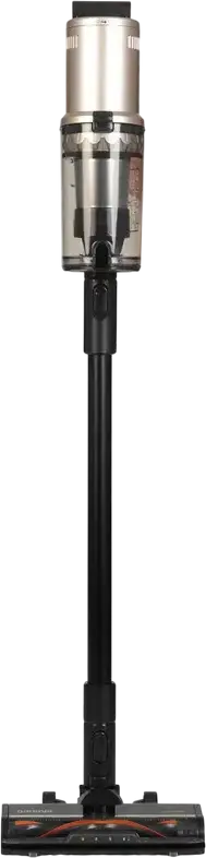 Беспроводной вертикальный пылесос Gorenje SVC259441NFGO, мотор InverterPower BLDC 350Вт, мощность всасывания 33.9кПа, фильтр HEPA 13, работа до 60 мин, черный, с док-станцией
