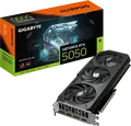 Placa video Gigabyte GeForce RTX 5050 Gaming OC GV-N5050GAMING OC-8GD, 8GB GDDR6, 128-bit, PCI-E 5.0, Răcire cu 3 ventilatoare, DLSS 4, Ray Tracing