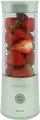 Blender si Toator Greennovo Portabil, 150W, Capacitate 0.5L, 6 Lame din Otel Inoxidabil, Baterie 4000mAh, Incarcare USB Type-C, Cruntare Ghea, Mint Gri