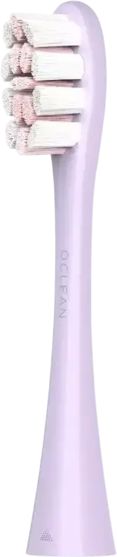 Cap de perie Oclean Professional Clean P1C13 P02, peri DuPont Diamond, W2 Optimal White, curățător de limbă, violet, set de 2 piese