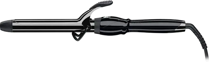 Щипцы для завивки волос Moser Titan Curl 4444-0050 с титановым покрытием, диаметр 32 мм с зажимом, 80-210°C, 6 режимов, LED-дисплей, автоотключение, черный