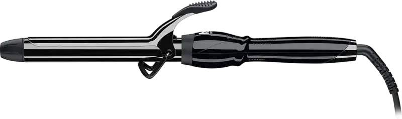 Щипцы для завивки волос Moser Titan Curl 4444-0050 с титановым покрытием, диаметр 32 мм с зажимом, 80-210°C, 6 режимов, LED-дисплей, автоотключение, черный