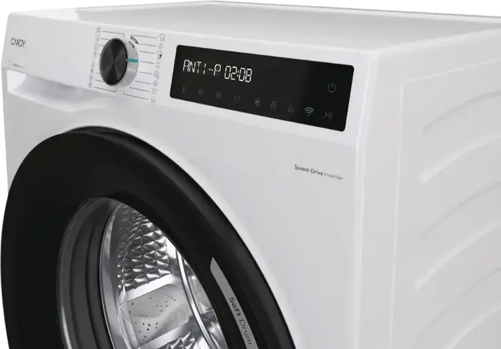 Стиральная машина Candy BR 49SBL8-S ProWash 500 с фронтальной загрузкой, 9кг, класс энергопотребления A, 1400 об/мин, инверторный мотор Speed Drive, Wi-Fi