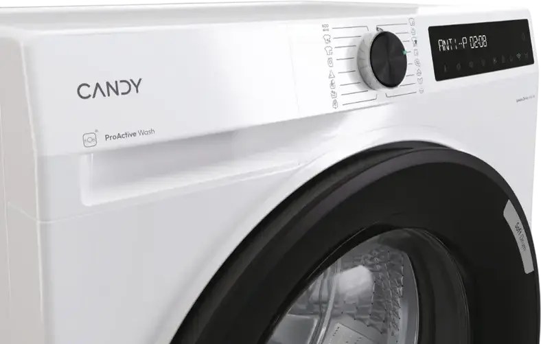 Стиральная машина Candy BR 49SBL8-S ProWash 500 с фронтальной загрузкой, 9кг, класс энергопотребления A, 1400 об/мин, инверторный мотор Speed Drive, Wi-Fi