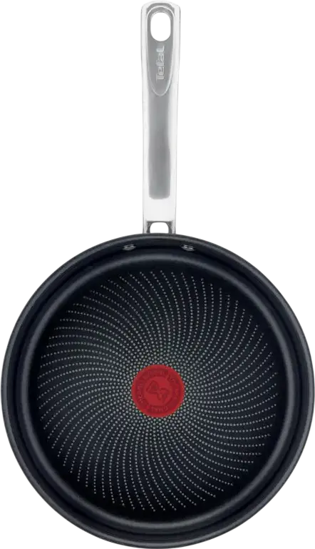 Tefal Intuition B8170544 Stainless Steel Non-Stick Frypan, Titanium Coating, Thermo-Fusion Integral Base, 26 cm, Grey
