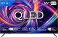 Смарт-телевизор KIVI 55U7000MB QLED 55 дюймов, 4K UHD 3840x2160, Android TV, Dolby Audio, HDR, безрамочный дизайн с 3 сторон, Google Assistant, черный
