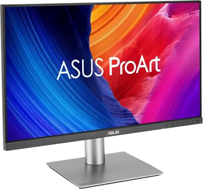 Monitor Profesional ASUS ProArt PA278CGRV 27", WQHD 2560x1440 IPS LED, 144Hz, HDR10, sRGB 100%, Calman Verified, USB-C 96W PD, KVM Switch, Negru/Argintiu