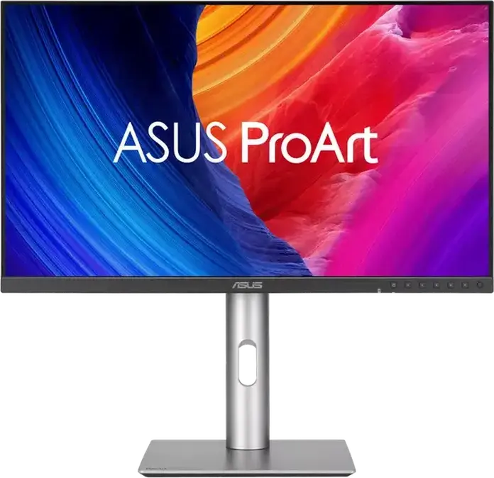 Monitor Profesional ASUS ProArt PA278CGRV 27", WQHD 2560x1440 IPS LED, 144Hz, HDR10, sRGB 100%, Calman Verified, USB-C 96W PD, KVM Switch, Negru/Argintiu