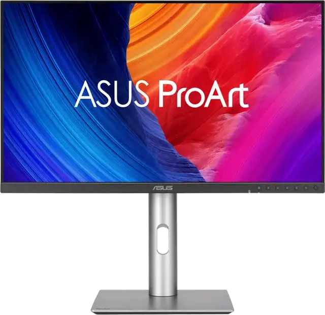 Monitor Profesional ASUS ProArt PA278CGRV 27", WQHD 2560x1440 IPS LED, 144Hz, HDR10, sRGB 100%, Calman Verified, USB-C 96W PD, KVM Switch, Negru/Argintiu