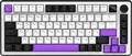 HATOR Hellyberry HK75 75% Compact Mechanical Keyboard, Wireless Tri-mode Wireless/Bluetooth/USB, Pre-lubed Linear Switches, Hot-swappable, RGB Lighting & Knob